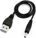 CABO PARA ALIMENTAÇÃO ELÉTRICA DE TABLET / ROTEADOR / CÂMERA ENTRADA USB SAÍDA PINO REDONDO FINO 2,5mm