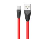 Cabo Para Celular Micro Usb Rc 030M Vermelho e Preto