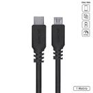 Cabo para celular smartphones usb tipo c para micro usb 2.0 1 metro preto - pucmp-1