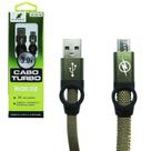 Cabo para celular turbo usb x v8 3,0a x-cell 1m - BAZZI