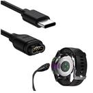 Cabo para Garmin Venu 2 - com saída tipo C de carga rápida