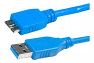 Cabo Para Hd Externo Usb 3.0 Rápido -30cm Cabo Para Hd Externo Usb 3.0 Rápido -30cm