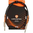 Cabo Para Instrumentos Player P10 x P10 1m Preto Hayonik Cabo Para Instrumentos Player P10 x P10 1m Preto Hayonik