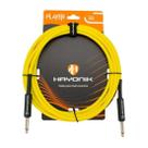 Cabo Para Instrumentos Player P10 x P10 3m Amarelo Hayonik Cabo Para Instrumentos Player P10 x P10 3m Amarelo Hayonik
