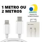 Cabo para ios usb-c lightning de carregamento rápido de 1m ou 2m