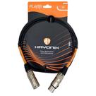 Cabo Para Microfone Player XLR(F) x XLR(M) 1m Preto Hayonik Cabo Para Microfone Player XLR(F) x XLR(M) 1m Preto Hayonik