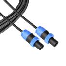 Cabo Para Microfone Speakon Macho X Speakon Macho 2 Vias 10 Metros Profissional 8.1.56 MXT