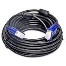 Cabo Para Monitor E Projetor Vga Db15 Com Filtro 5 Metros Preto