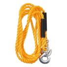 Cabo Para Reboque Trançado ( Nylon com ganchos metálicos) 4 Metros - P/ 2000kg - Idea