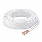 CABO PARALELO 2X1,50 MM BRANCO 10M 20M 50M 100M TAMANHO:10 Metros