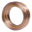 Cabo Paralelo Technoise 100% Cobre Cristal 2x0.50 Mm Rolo 100 Metros