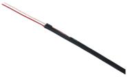 Cabo Philips Tipo Walkman (Fone de ouvido) 2 x 0,10mm² Tiaflex Preto - Rolo 100 metros