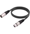 Cabo POP p. Microfone Balanceado XLRm XLRf Preto L5 metros Datalink