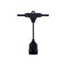 Cabo Porta Lampadas Stella Hang 5 Metros 8 Soquetes E27 IP65 STH7099
