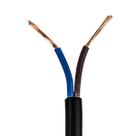 Cabo Pp 2x1,50 Mm Elétrico Flexível Preto - 30 Metros Cabo Pp 2x1,50 Mm Elétrico Flexível Preto - 30 Metros
