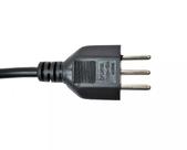Cabo pp 3 x 0,75 mm² com 5m com plugue 10a 90 fêmea iec c13
