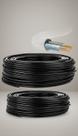 Cabo PP Flexível 2 Vias 1,5mm Rolo 100m Preto Cabo PP Flexível 2 Vias 1,5mm Rolo 100m Preto