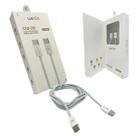 Cabo Premium Tipo-C P/ Tipo-C PD 60W 1200mm CW-201 Branco