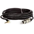 Cabo Profissional XLR Fêmea para P2 90 Graus Estereo - 8 Metros