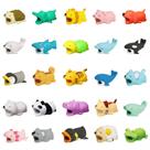 Cabo protetor de carregador LIBOOI Cute Animal PVC multicolorido