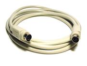 Cabo PS/2 Monoprice MDIN-6 macho para macho 25 pés