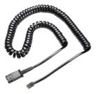 CABO QD Espiral U10P-S P/N 38099-01 PLANTRONICS