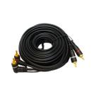 Cabo Rca 5 Metros Emborrachado Para Modulo Amplificador