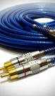Cabo RCA Blindado 5 Metros Conector Dourado Cabo RCA Blindado 5 Metros Conector Dourado