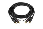 Cabo RCA comum ouro 1.50m PERMAK 78