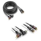 Cabo Rca Conector L 5 Metros Emborrachado Multilaser AU501