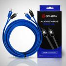Cabo RCA De 5 Mts Ophera Phantom Profissional Para Som Automotivo Cabo RCA De 5 Mts Ophera Phantom Profissional Para Som Automotivo
