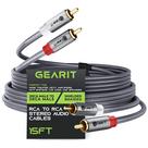 Cabo RCA GearIt 2RCA macho para áudio estéreo macho 2RCA 4,5 m Cabo RCA GearIt 2RCA macho para áudio estéreo macho 2RCA 4,5 m