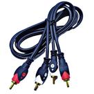 Cabo Rca Modulo AII Tech 1,5 Metros 2rca x 2rca Cabo Rca Modulo AII Tech 1,5 Metros 2rca x 2rca