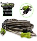Cabo Rca Technoise Series 200p 4mm Conector Duráveis Pvc 5 Metros Blindagem Reforçada