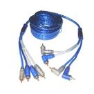 Cabo RCA tripla blindagem 04 vias XSCORPION QTR17