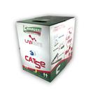 Cabo rede lan cat5e 100% cobre azul 305m