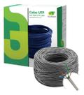 Cabo Rede Utp 100 Cobre Cat6 Gts Network Cinza 305 Metros
