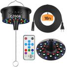 Cabo remoto de luz RGB Disco Ball Motor Cagor de 5 m USB-C