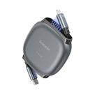 Cabo Retrátil USB C De 27W Para iPhone 14 13 iPad Mini Carregador Rápido Tipo-C Para Cabo De Dados