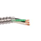 Cabo revestido de metal Wirenco 6 AWG de alumínio blindado de 50 pés