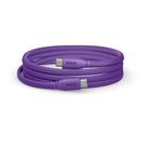 Cabo Rode SC17 USB-C para USB-C 1,5 m de alta velocidade roxo