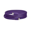 Cabo RØDE SC19 USB-C para Lightning de 1,5 m para dispositivos iOS - roxo Cabo RØDE SC19 USB-C para Lightning de 1,5 m para dispositivos iOS - roxo