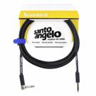 Cabo santo angelo p10ml x p10m 0,30mm angel l 15ft 4,57m preto (cab-32)