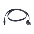 Cabo SATA 3 6Gb/s para HD e SSD - Preto - Ponta em Formato L