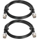 Cabo SDI XRDS-RF de 3 pés BNC macho para BNC macho 75 ohms RG59 (2 unidades)