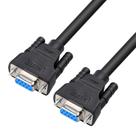 Cabo serial DTech DB9 RS232 Modem nulo fêmea para fêmea de 10 pés