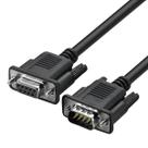 Cabo Serial RS232 Db9 Macho x Fêmea Extensão de 1,50 Metro