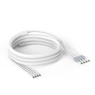 Cabo SMA externo Waveform Ultraflex-quad de 3 m à prova de intempéries
