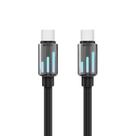 Cabo Smartphone Hrebos Cb-376c Mechanical Led 60w Usb-c 1m Cabo Smartphone Hrebos Cb-376c Mechanical Led 60w Usb-c 1m