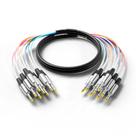 Cabo Snake PRORECK de 8 canais blindado de 3 m 1/4" TRS para 1/4" TRS